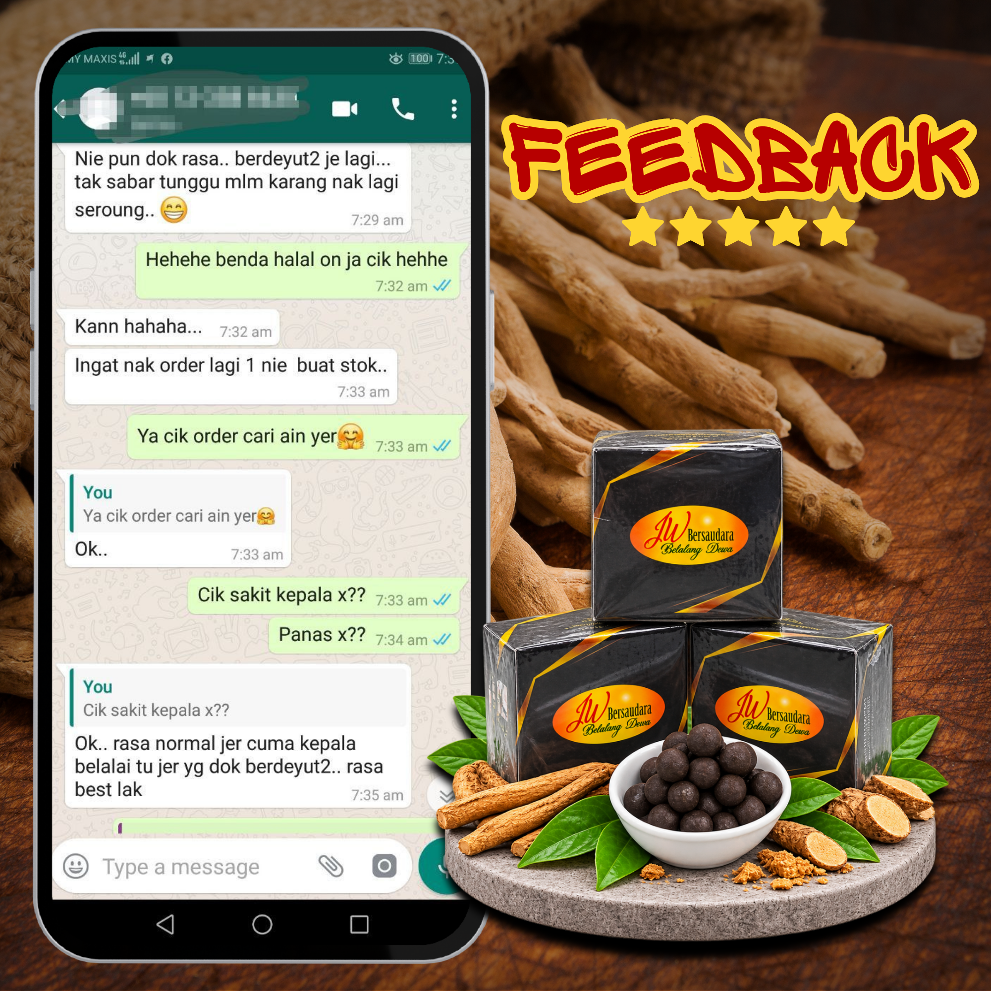 Testimoni pelanggan