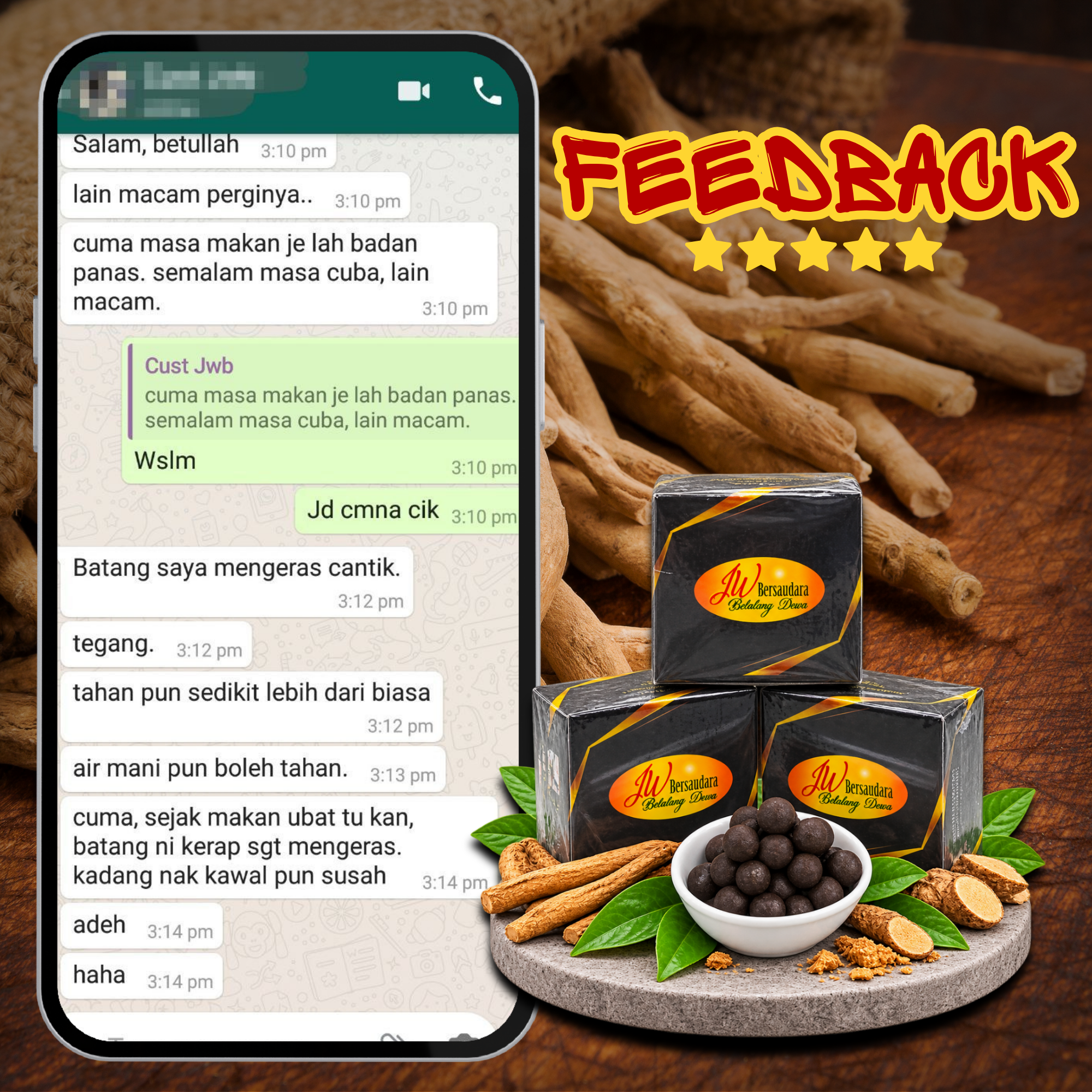 Testimoni pelanggan